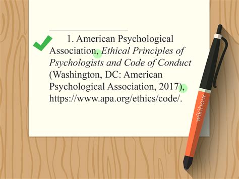 apa code of conduct citation.